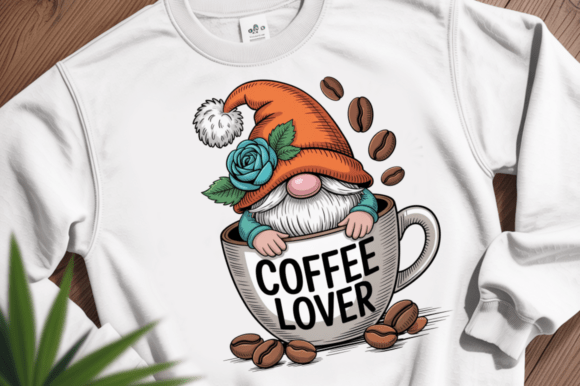Coffee Gnome Embroidery Design: A Designer’s Review for Boutique Sweatshirts