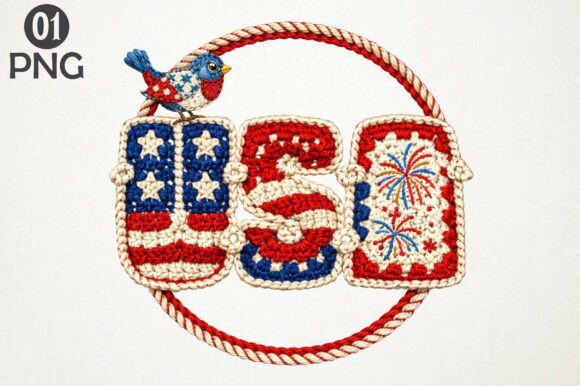 USA Patriotic Bird Embroidery PNG Art Review for Boutique Sweatshirts